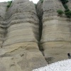 Пемзовые отложения в отрогах вулкана Ксудач