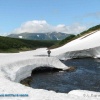 Снежные мосты на озере Толмачева