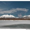 Извержение вулкана Шивелуча 23 марта 2009 г.