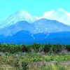 Вид на Корякский вулкан из Радыгино