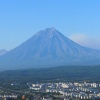 Вид на Корякский вулкан с Мишенной сопки